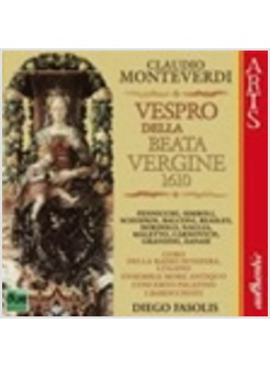 VESPRO DELLA BEATA VERGINE 1610 2 CD