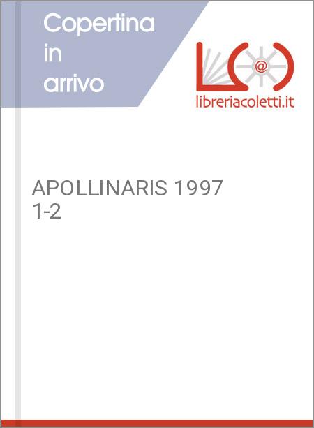 APOLLINARIS 1997 1-2