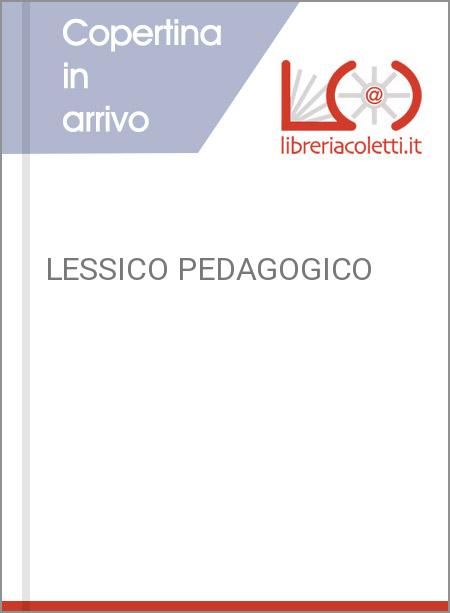 LESSICO PEDAGOGICO