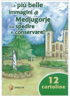 LE PIU' BELLE IMMAGINI DI MEDJUGORJE DA SPEDIRE E CONSERVARE! 12 CARTOLINE