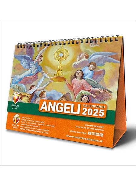 GLI ANGELI CALENDARIO DA TAVOLO 2025