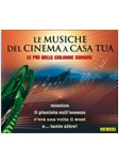 MUSICHE DEL CINEMA A CASA TUA 4 CD (LE)