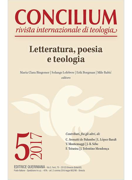 CONCILIUM VOL. 5 - 2018 LETTERATURA, POESIA E TEOLOGIA