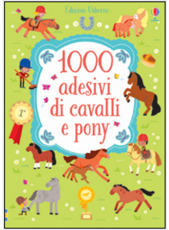 1000 ADESIVI DI CAVALLI E PONY