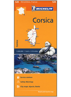 CORSE-CORSICA 1:200.000