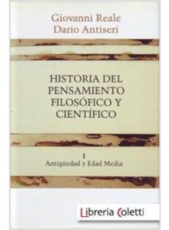 HISTORIA DEL PENSAMIENTO FILOSOFICO Y CIENTIFICO TOMO I ANTIGUEDAD Y EDAD MEDIA