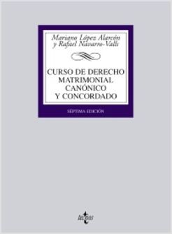 CURSO DE DERECHO MATRIMONIAL CANONICO Y CONCORDADO