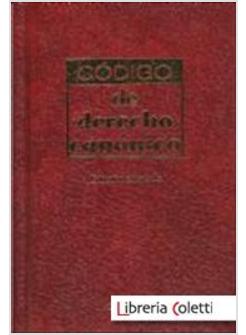 CODIGO DE DERECHO CANONICO RILEGATO