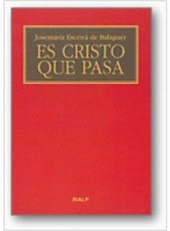 ES CRISTO QUE PASA (BOLSILLO, RUSTICA)