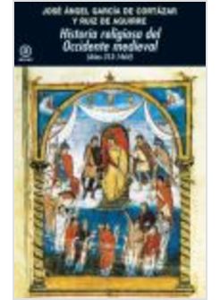 HISTORIA RELIGIOSA DEL OCCIDENTE MEDIEVAL