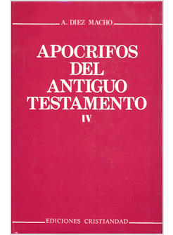 APOCRIFOS DEL ANTIGUO TESTAMENTO IV