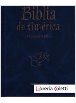 BIBLIA DE AMERICA. MANUAL. CARTONE