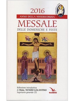 MESSALE DELLE DOMENICHE E FESTE 2016