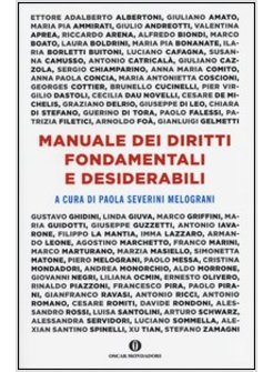 MANUALE DEI DIRITTI FONDAMENTALI E DESIDERABILI