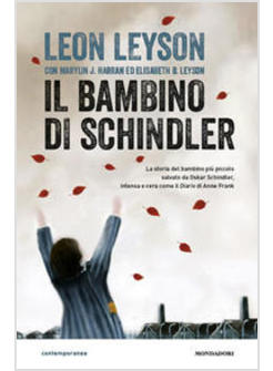 IL BAMBINO DI SCHINDLER