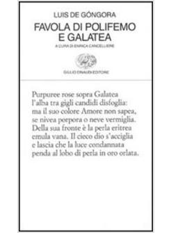 FAVOLA DI POLIFEMO E GALATEA