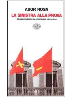 SINISTRA ALLA PROVA