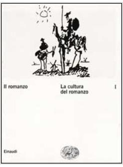 ROMANZO VOL 1 - LA CULTURA DEL ROMANZO