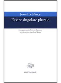 ESSERE SINGOLARE PLURALE