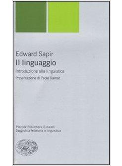 LINGUAGGIO INTRODUZIONE ALLA LINGUISTICA