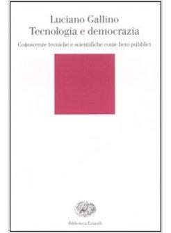 TECNOLOGIA E DEMOCRAZIA