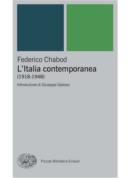 L'ITALIA CONTEMPORANEA (1918-1948)