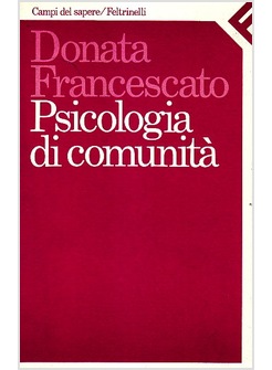 PSICOLOGIA DI COMUNITA'