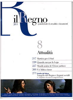 IL REGNO ATTUALITA' 8/2011