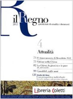 IL REGNO ATTUALITA' 4/2012