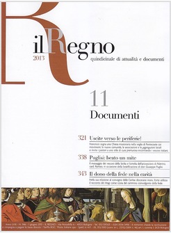 IL REGNO DOCUMENTI  VOL. 11/2013