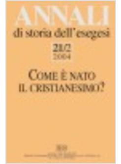 ANNALI STORIA ESEGESI 21/2 2004