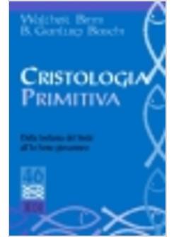 CRISTOLOGIA PRIMITIVA