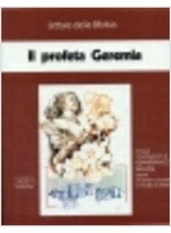 PROFETA GEREMIA CICLO DI CONFERENZE (MILANO CENTRO CULTURALE S FEDELE (IL)