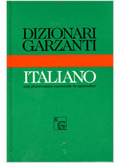 DIZIONARI GARZANTI ITALIANO