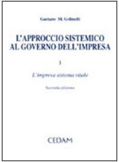 APPROCCIO SISTEMICO AL GOVERNO DELL'IMPRESA VOL  1