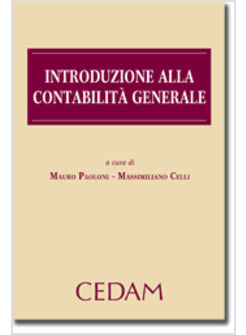 INTRODUZIONE ALLA CONTABILITA' GENERALE