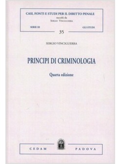 PRINCIPI DI CRIMINOLOGIA