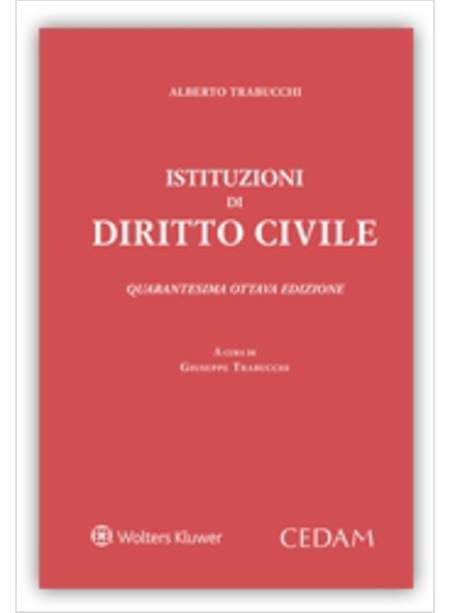 ISTITUZIONI DI DIRITTO CIVILE  48 ED.