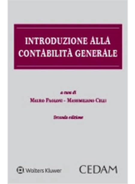 INTRODUZIONE ALLA CONTABILITA' GENERALE