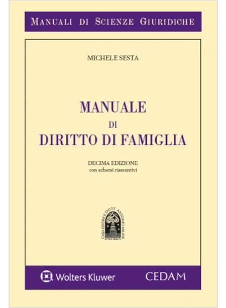 MANUALE DI DIRITTO DI FAMIGLIA