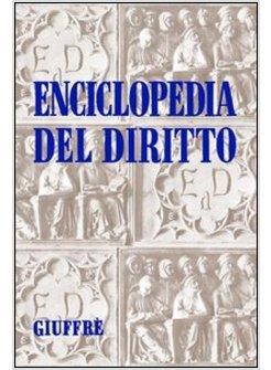 ENCICLOPEDIA DEL DIRITTO AGGIORNAMENTO CON CD-ROM