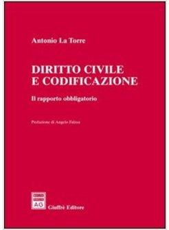 DIRITTO CIVILE E CODIFICAZIONI