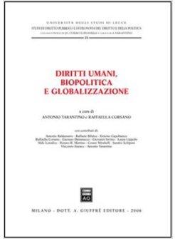 DIRITTI UMANI BIOPOLITICA E GLOBALIZZAZIONE