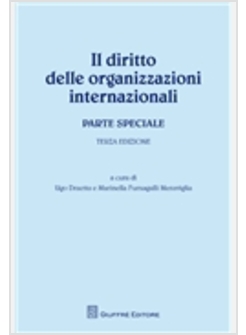 IL DIRITTO DELLE ORGANIZZAZIONI INTERNAZIONALI 3 ED.