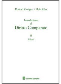 INTRODUZIONE AL DIRITTO COMPARATO