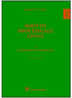 DIRITTO PROCESSUALE CIVILE VOL. II