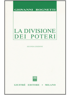 LA DIVISIONE DEI POTERI II ED.