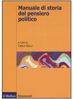 MANUALE DI STORIA DEL PENSIERO POLITICO