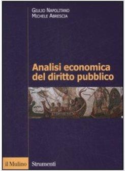 ANALISI ECONOMICA DEL DIRITTO PUBBLICO