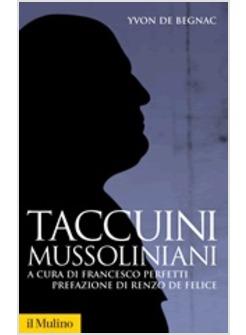 TACCUINI MUSSOLINIANI